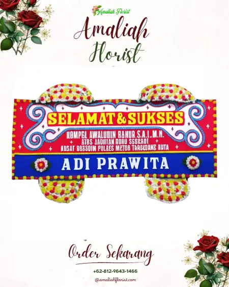 Papan Bunga Ucapan Selamat Kedungumpul